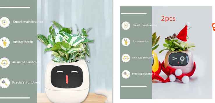 Smart Planter for Easy Plant Care: Enjoy Effortless Gardening with 49 Fun Expressions