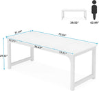 Modern Executive Office Desk - Transform Your Workspace with Style and Functionality by CABINSGATE SMART FURNITURE