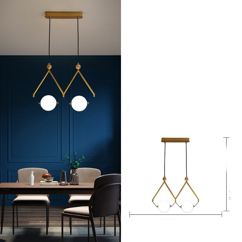 Illuminate Your Home with the Creative European Dining Table Lamp by CABINSGATE SMART FURNITURE