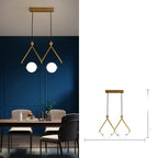 Illuminate Your Home with the Creative European Dining Table Lamp by CABINSGATE SMART FURNITURE