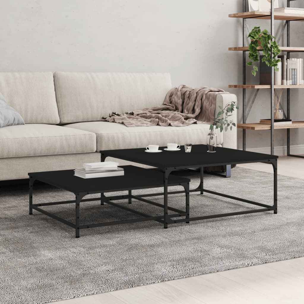 Nesting Tables, 2 pcs. Wood-based material   Nesting Tables 2