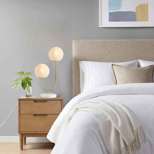 Illuminate Your Life with the Modern Globe Table Lamp – Stylish & Functional by CABINSGATE SMART FURNITURE