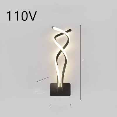 Nordic Minimalist LED Wall Lamp – Transform Your Bedroom Ambiance by CABINSGATE SMART FURNITURE