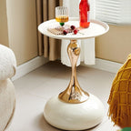 Elevate Your Space with the Iron Edge Small Coffee Table by CABINSGATE SMART FURNITURE