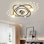 Transform Your Space with Our Nordic Bedroom Decor LED Ceiling Fan by CABINSGATE SMART FURNITURE