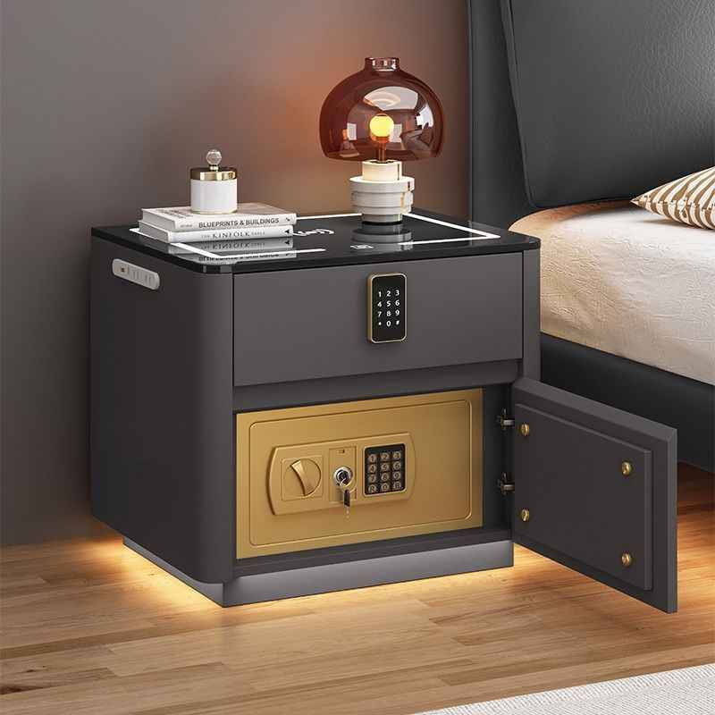 Smart Safe Bedside Table: Your Modern Multi-Functional Charging Companion by CABINSGATE SMART FURNITURE