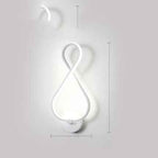 Nordic Minimalist LED Wall Lamp – Transform Your Bedroom Ambiance by CABINSGATE SMART FURNITURE