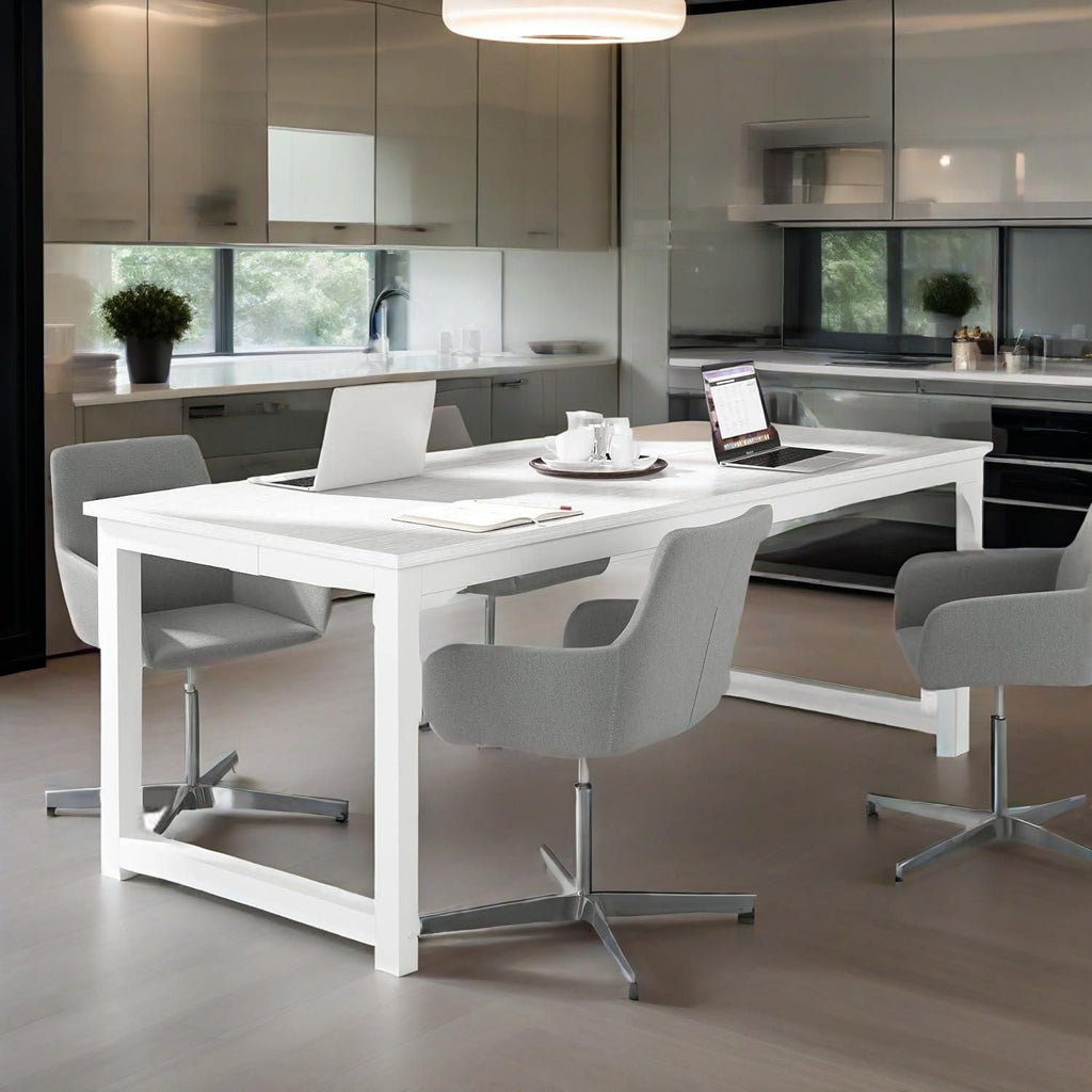 Modern Executive Office Desk - Transform Your Workspace with Style and Functionality by CABINSGATE SMART FURNITURE