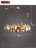 Modern simplicity original K9 Crystal Chandelier, LivingRoom Light by CABINSGATE SMART FURNITURE
