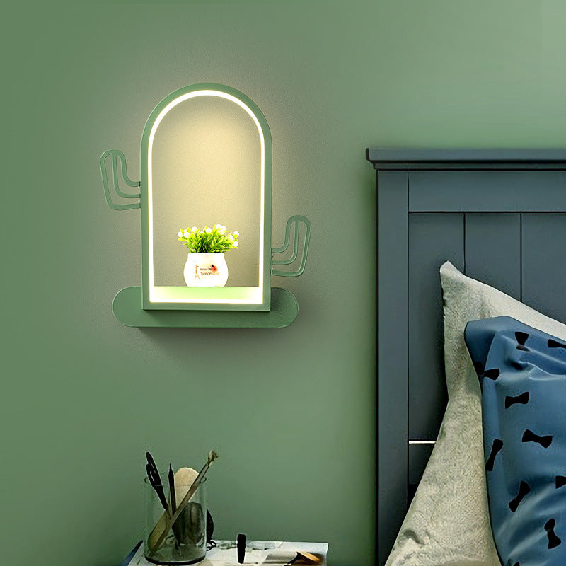 Modern Crown Led Wall Lamp, Living Room Bedroom by CABINSGATE SMART FURNITURE