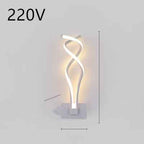 Nordic Minimalist LED Wall Lamp – Transform Your Bedroom Ambiance by CABINSGATE SMART FURNITURE