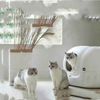 Transform Your Pet Care Routine with the Fully Automatic Cat Litter Box by CABINSGATE SMART FURNITURE