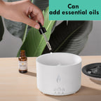 Transform Your Space with the Ultrasonic Aromatherapy Humidifier: Relaxing Mist & Soothing Flames by CABINSGATE SMART FURNITURE