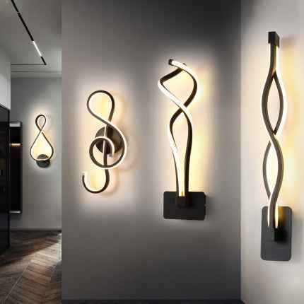 Nordic Minimalist LED Wall Lamp – Transform Your Bedroom Ambiance