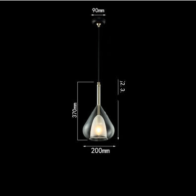 Modern Nordic Minimalist Original Design Home Dining Room Bedside Chandelier by CABINSGATE SMART FURNITURE