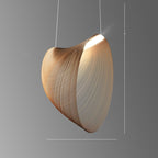 Modern Simple Dining Room Chandelier Log Bar Table Lamp by CABINSGATE SMART FURNITURE
