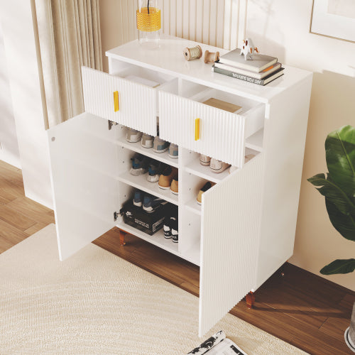 Elevate Your Space with Our Elegant Sideboard Shoe Cabinet by CABINSGATE SMART FURNITURE