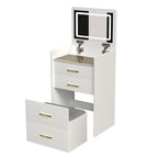 Transform Your Space with the Compact Makeup Vanity Set – A Perfect Blend of Style and Function by CABINSGATE SMART FURNITURE