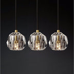 Modern Chandelier Simple Living Room Crystal Lamp by CABINSGATE SMART FURNITURE