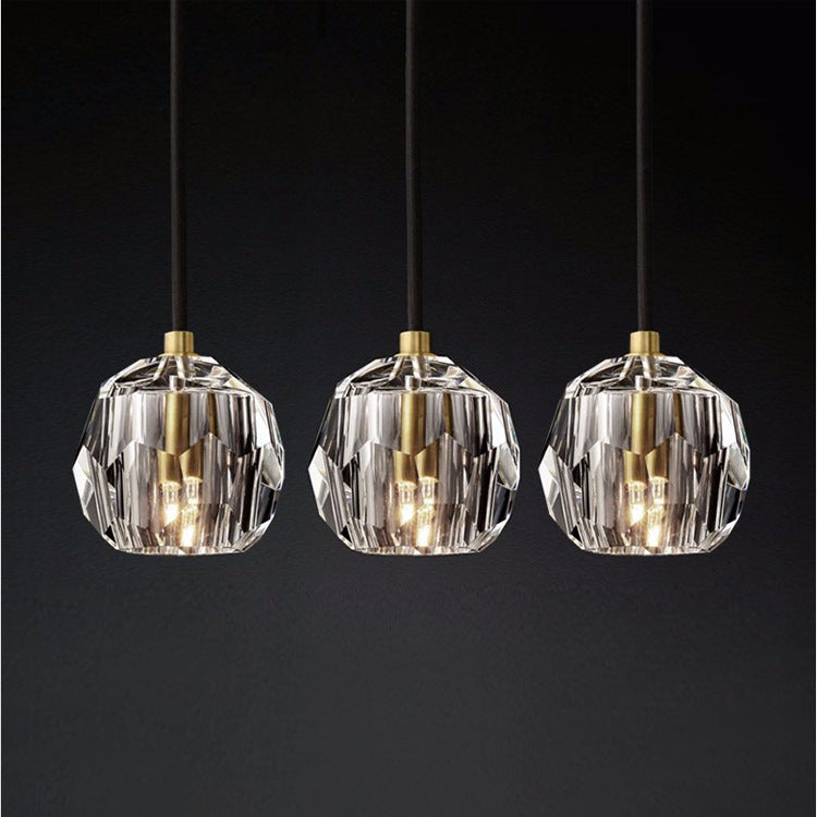 Modern Chandelier Simple Living Room Crystal Lamp by CABINSGATE SMART FURNITURE