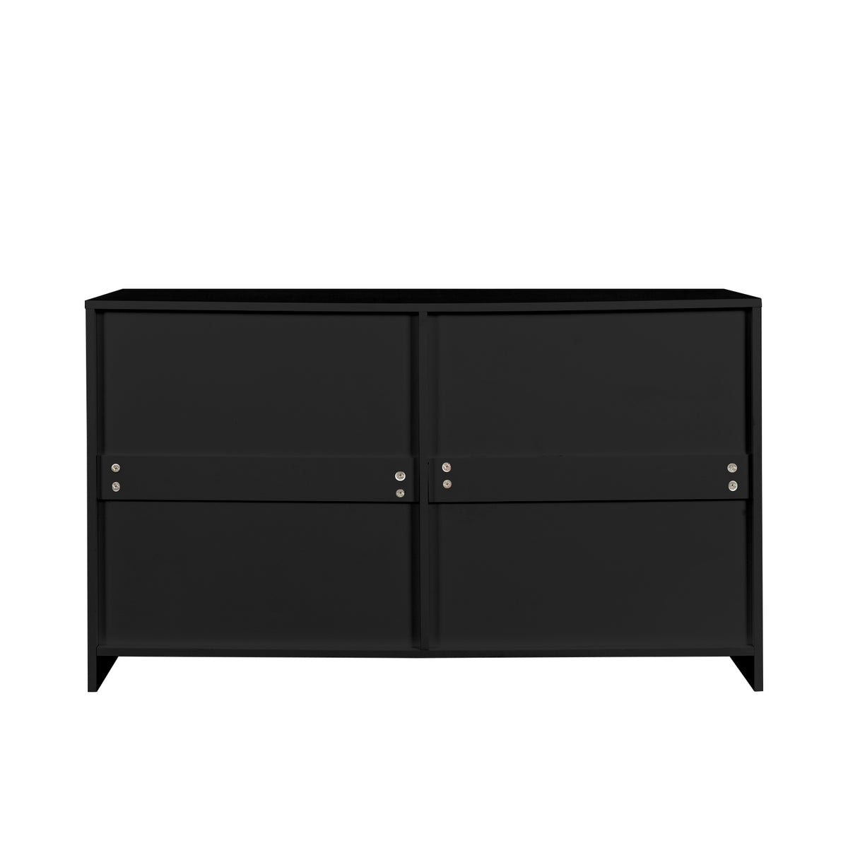 Black Particle Board With Triamcinol, Six Drawer Cabinet by CABINSGATE SMART FURNITURE