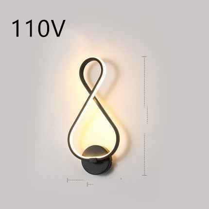 Nordic Minimalist LED Wall Lamp – Transform Your Bedroom Ambiance by CABINSGATE SMART FURNITURE