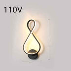 Nordic Minimalist LED Wall Lamp – Transform Your Bedroom Ambiance by CABINSGATE SMART FURNITURE