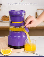 USB Rechargeable Electric Juicer: Your Ultimate Citrus Companion for Fresh Juices by CABINSGATE SMART FURNITURE