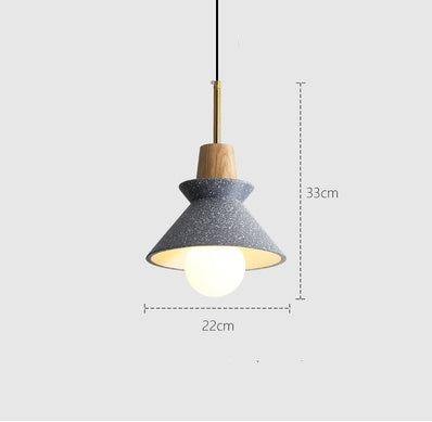 Creative Modern Danish Minimalist Bedroom Bedside Small Chandelier by CABINSGATE SMART FURNITURE