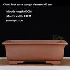 Elegant Purple Sand Flower Pot – A Stylish Centerpiece for Your Home by CABINSGATE SMART FURNITURE