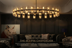 Transform Your Space with Modern Crystal Chandeliers – Elegant LED Lighting for Your Dining Room by CABINSGATE SMART FURNITURE
