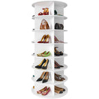 Transform Your Space with the 7 Tier Rotating Shoe Rack Tower by CABINSGATE SMART FURNITURE