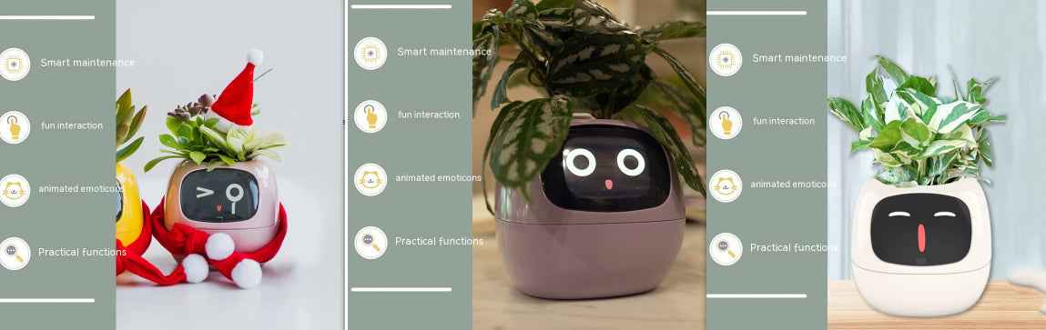 Smart Planter for Easy Plant Care: Enjoy Effortless Gardening with 49 Fun Expressions