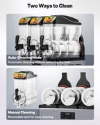 Transform Your Beverage Experience with the Commercial Slushy Machine - 15Lx3 Tanks for Irresistible Frozen Drinks by CABINSGATE SMART FURNITURE