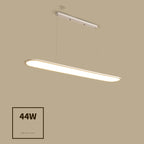 Modern Simple Creative Strip Bar Led Office Lighting Restaurant Chandelier by CABINSGATE SMART FURNITURE