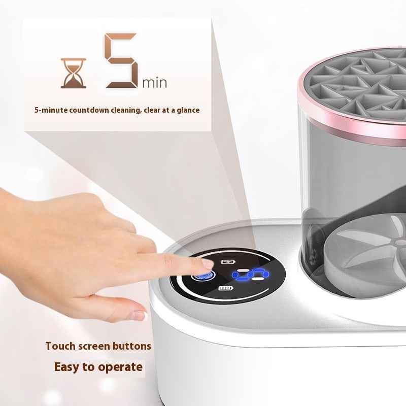Automatic Makeup Brush Cleaner - Effortless Cleaning & Disinfection