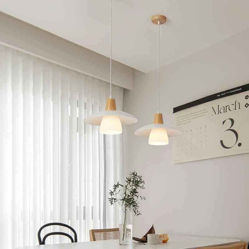 Creative Japanese-style Solid-wood Lighting Fixtures Perfect For Bedroom Bedside Tables