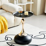 Elevate Your Space with the Iron Edge Small Coffee Table by CABINSGATE SMART FURNITURE