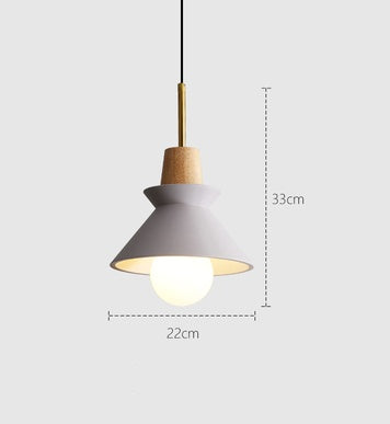 Creative Modern Danish Minimalist Bedroom Bedside Small Chandelier by CABINSGATE SMART FURNITURE