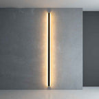 Sleek Minimalist LED Wall Lamp for Modern Living Spaces by CABINSGATE SMART FURNITURE