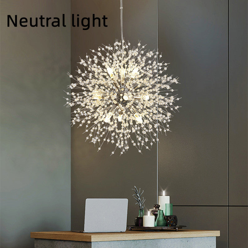 Elevate Your Space with the Dandelion Crystal Chandelier by CABINSGATE SMART FURNITURE