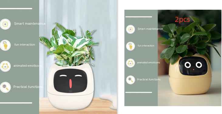 Smart Planter for Easy Plant Care: Enjoy Effortless Gardening with 49 Fun Expressions