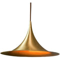 Minimalist Brass Horn Restaurant Bar Cafe Full Copper Chandelier by CABINSGATE SMART FURNITURE