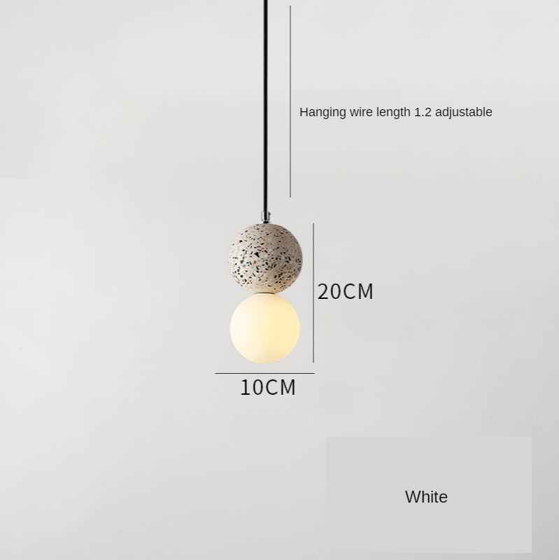 Elevate Your Space with the Nordic Cement Terrazzo Chandelier by CABINSGATE SMART FURNITURE