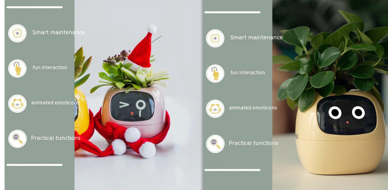 Smart Planter for Easy Plant Care: Enjoy Effortless Gardening with 49 Fun Expressions