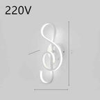 Nordic Minimalist LED Wall Lamp – Transform Your Bedroom Ambiance by CABINSGATE SMART FURNITURE