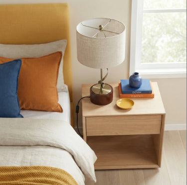 Illuminate Your Space with the Creative Twisted Metal Table Lamp by CABINSGATE SMART FURNITURE