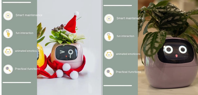 Smart Planter for Easy Plant Care: Enjoy Effortless Gardening with 49 Fun Expressions