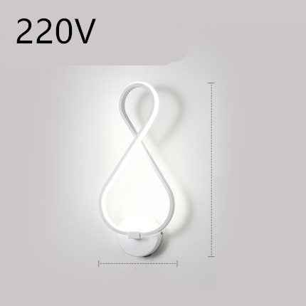 Nordic Minimalist LED Wall Lamp – Transform Your Bedroom Ambiance by CABINSGATE SMART FURNITURE