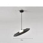 Creative Small Flying Disk Pendant Light, Modern Minimalist Restaurant Bar Chandelier by CABINSGATE SMART FURNITURE